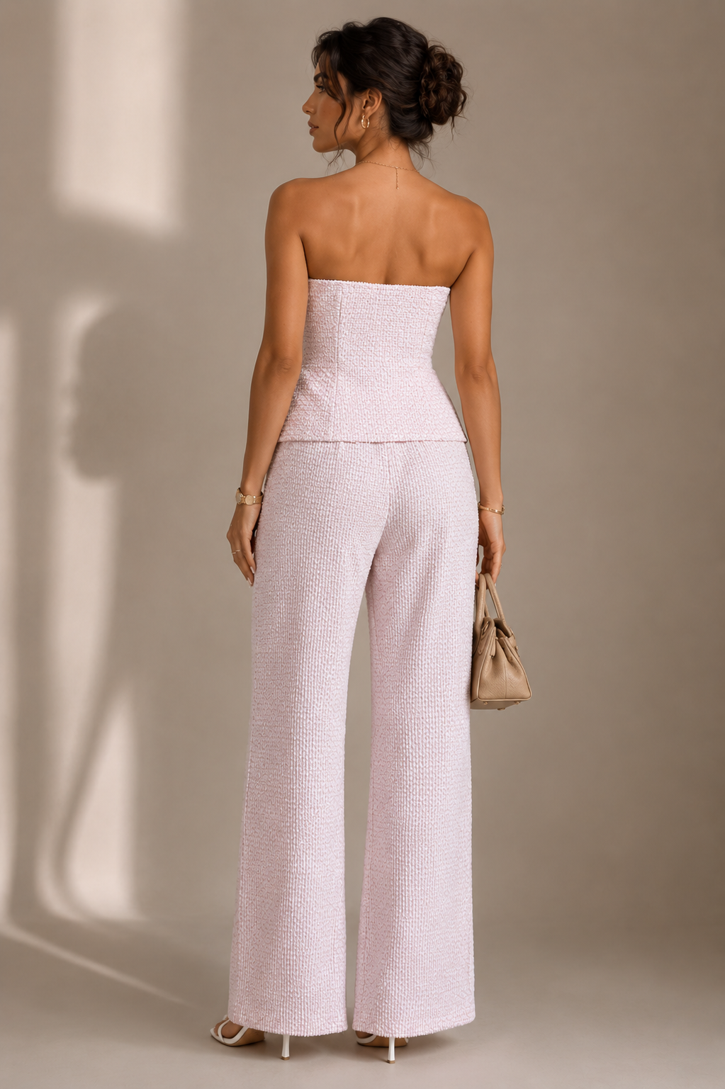 Éloise Set- Sweetheart Neck Tube Top and Pants Set