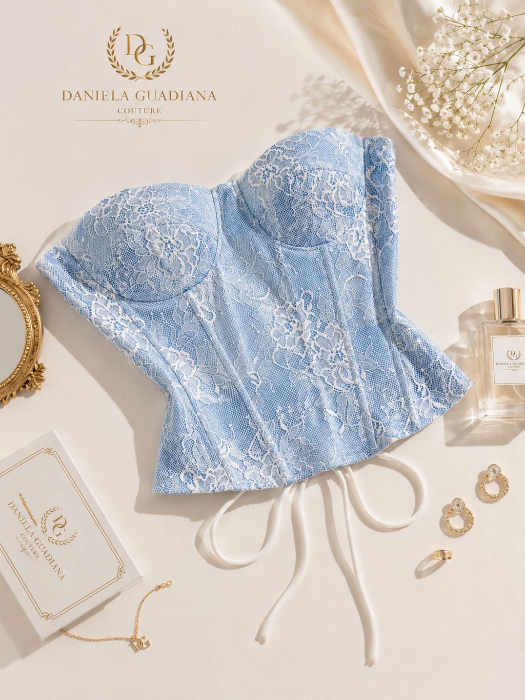 Alegría Top- Lace Trimmed Tube Top