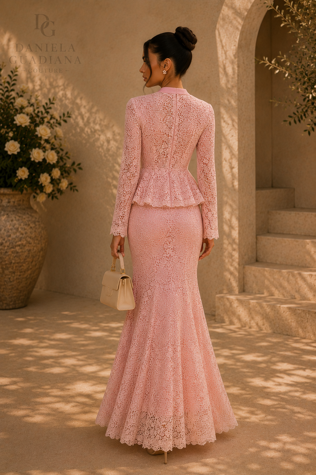Rosalía Lace Set- Button Up Top and Skirt Set